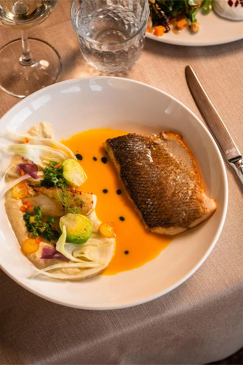 A plate from Hasat Restaurant
